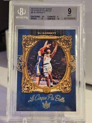 2019 Panini Court Kings RJ BARRETT Le Cinque Piu Belle RC Rookie NY Knicks SSP - Image 1 of 2