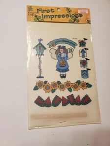 Vintage "Home Sweet Home"  Rub On Transfers Provo Craft First Impressions  NEW - Picture 1 of 5
