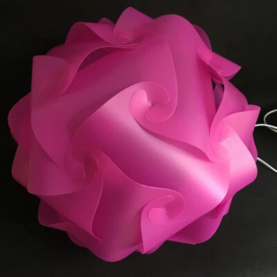 Bzwoyk 30 PIEZAS Grande IQ Puzzle Rompecabezas Luz Lámpara Pantalla Lámpara de Techo 40cm Foto 1 de 4