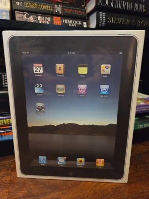 **NEW UNOPENED** Apple iPad 1st Gen 16GB Wi-Fi 9.7 inch Black - MB292LL/A - Image 1 of 4