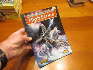 Warhammer Classic High Elves Army Book 1997 Vintage Codex High Elf SC Very Good - Picture 1 of 7