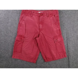Urban Pipeline Shorts Boys 16 Red Cargo Baggy Utility Pockets Utilitarian Street - Picture 1 of 11