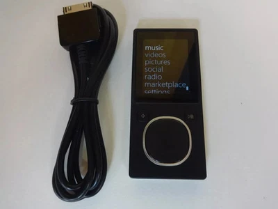 Reproductor MP3 MICROSOFT ZUNE NEGRO 8GB BATERÍA NUEVA Foto 1 de 4