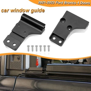 Protector de riel de guías de ventana de aleación de aluminio para Ford Bronco 4 puertas 2021-2024 - Imagen 1 de 8
