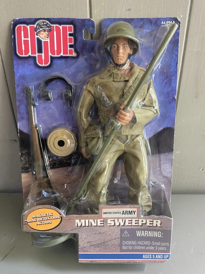 G.I. Joe Mine Sweeper US Army TOY Action Figure 12" Alpha ©1999 Hasbro - NEW - Image 1 of 4