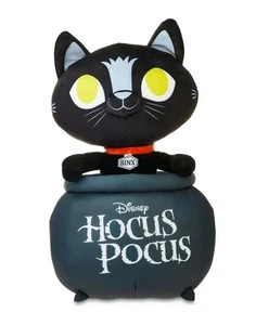NWT Disney Hocus Pocus Plush Thackery Binx 18” Halloween Cauldron Indoor Outdoor - Picture 1 of 5