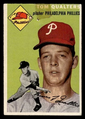 1954 Topps #174 Tom Qualters - Low Grade *TedsCardShack* - Image 1 of 2