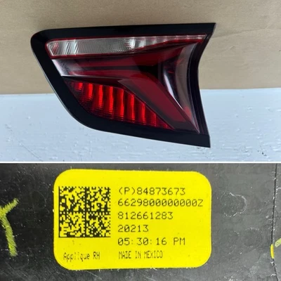 2019-2022 Chevrolet Blazer Passenger Side LED Inner Tail Light OEM 85115489 - Image 1 of 4
