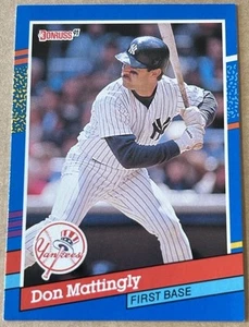 Tarjeta Don Mattingly 1991 Donruss #107 casi nueva-como nueva - Imagen 1 de 2