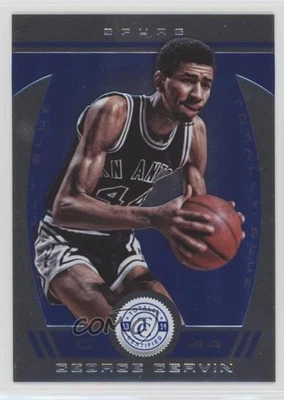 2013-14 Totally Certified Totally Blue /49 George Gervin #277 HOF - Image 1 of 2