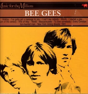Bee Gees Self-Titled LP vinyl Netherlands Rso 1982 compilation LP. Sticker tear - Picture 1 of 4
