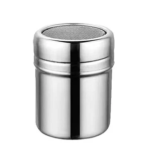 Flour Duster Shaker Stainless Steel Sugar Powder Duster Powder Spreading Jar - Picture 1 of 15