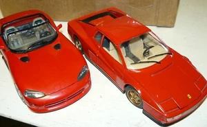 1/18 (ID-BC) 2 coches deportivos rojos, un Viper RT10 y un Ferrari Testa Rossi rojo - Imagen 1 de 14