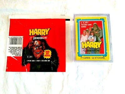 Harry and the Hendersons 1987 Topps Trading Card Set - 77 Cards & 22 Stickers - Image 1 of 2