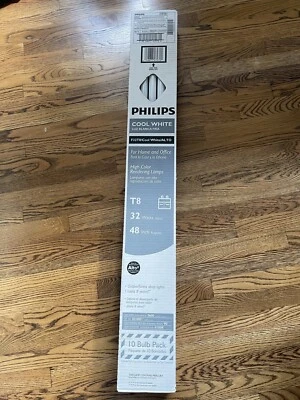 Philips F32T8 32W Fluorescent Bulb 10 Pack 32W 48 Inch Cool ( I Have Multiple) - Image 1 of 4