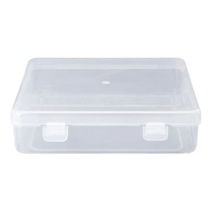 Square Transparent Plastic Jewelry Storage Boxes Beads for Case Container - Picture 1 of 8