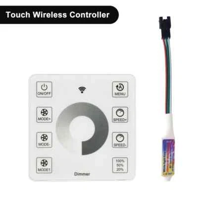 Running Water Flowing Horse Race LED Light Controller RF Touch Wireless Panel - Image 1 of 4