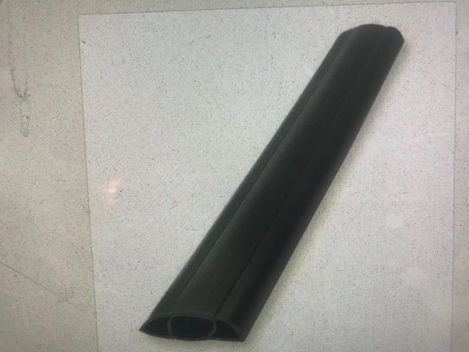 HUBBELL WIRING DEVICE-KELLEMS FT10BK5 Cable Protector, 5 ft, Black - Image 1 of 1