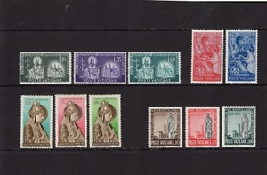 VATICAN CITY 1955 NH Complete Year Set Scott: 192-202 202 - Free USA Shipping   - Picture 1 of 1