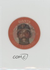 1985 Slurpee Super Star Sports Coins West Region Green Back Jeffrey Leonard