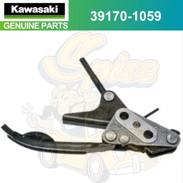 96-01 Kawasaki Ninja ZX11 ZX1100 tensioner adjuster assembly 39170-1059 - Image 1 of 2