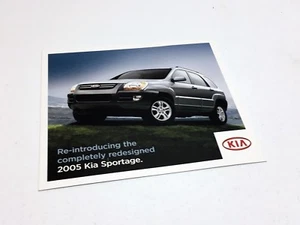 Kia Sportage 2005 rediseño folleto vista previa de lanzamiento - Imagen 1 de 1