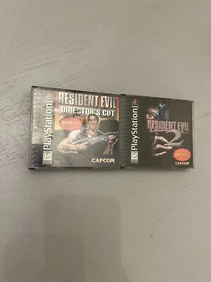 Resident Evil PS1 Game Lot Director's Cut 2 Sony PlayStation 1 READ Discription - Image 1 of 4