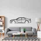 Wall Art Home Decor 3D Acrylic Metal Car Auto Poster USA Silhouette Charger