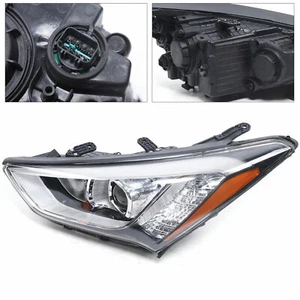 For 2013 2014 2015 2016 Hyundai Santa Fe Headlight Headlamp Left Driver Side LH - Picture 1 of 12
