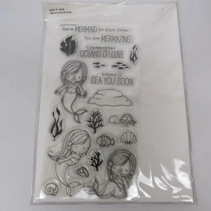 My Favorite Things "Mermazing" Photopolymer MFT Stamp Set - Mermaid Sea Ocean - Picture 1 of 2