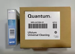 Quantum LTO Universal Cleaning Cartridge Drive Tape - Brand New-  (5 PK)