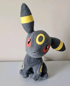 POKEMON Umbreon Tomy Peluche Evee 2017 10" 25cm - Buone condizioni! - Foto 1 di 7