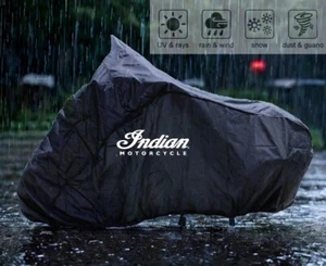 INDIAN MOTORCYCLE OUTDOOR MOTORCYCLE COVER, CUSTOM FIT, PROTECT FOR ALL WEATHER - Picture 1 of 2