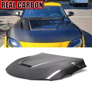 Carbon Fiber VS Style Front Engine Valve Cover for Toyota Supra GR A90 A91 MK5 - Bild 1 von 9
