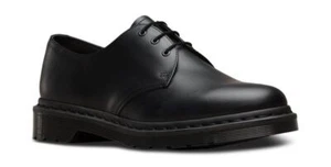 Dr Martens 3 Hole 1461 Black Mono Smooth 14345001 - Picture 1 of 24