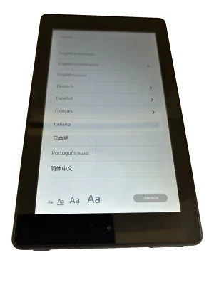 Amazon Fire 7" (9th Gen) M8S26G - 16gb - Wi-Fi Tablet in Black - DP635 - Image 1 of 4