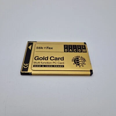 Psion Dacom 56k + Fax Gold Card Multi-function PC Card GSM & ISDN Ready - Image 1 of 2