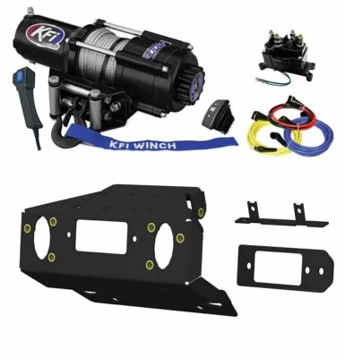 Can-Am Maverick Trail 700/800/1000 U45w-R2 4500LB Wide Winch & Mount 2018-2024 - Image 1 of 4