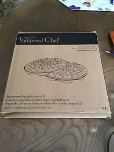 Set of Two - Microwave Chip Maker The Pampered Chef #1241 - Picture 1 of 3