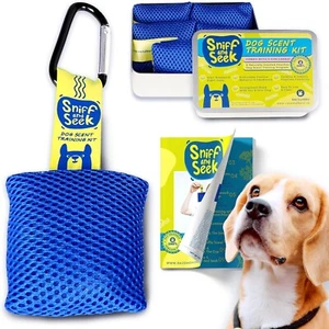 Race&Herd Sniff & Seek Dog Scent Training Kit - 6 Pcs Anise, Blue AU - Picture 1 of 6