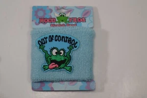 MTOP Fuori controllo umore rana BLU spugna polsino elastico CRACCIALETTO Claire's - Foto 1 di 3