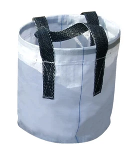 Carry All Reusable Tote Bag Small Round Multi Purpose Storage Bin Organizer - Picture 1 of 4