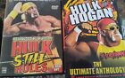WWE HULK HOGAN DVD LOT  ULTIMATE ANTHOLOGY 4DVDS  & HULK STILL RULES 2 DVD SETS