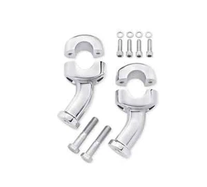 Harley-Davidson Curved Pull Back Fat Riser 4" 56269-09 Sportglide - Picture 1 of 1