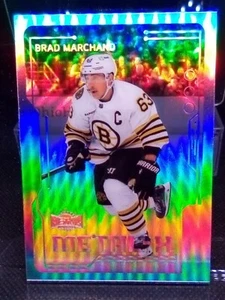 2023-24 Metal Universe Brad Marchand Metal-X SSP MX-27 - Picture 1 of 6
