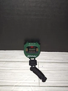 Vintage Skoal Green Stopwatch Promotional Collectible Sports Timer - Picture 1 of 7