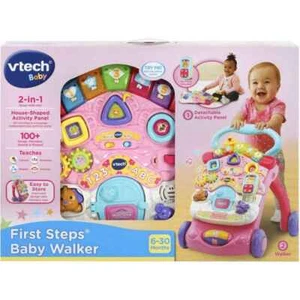 Vtech Baby First Steps Baby Walker Pink - Picture 1 of 2
