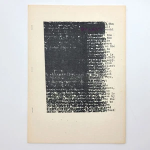Scarab Poems 1978 d.a. levy ~ Concrete Poetry - Picture 1 of 3