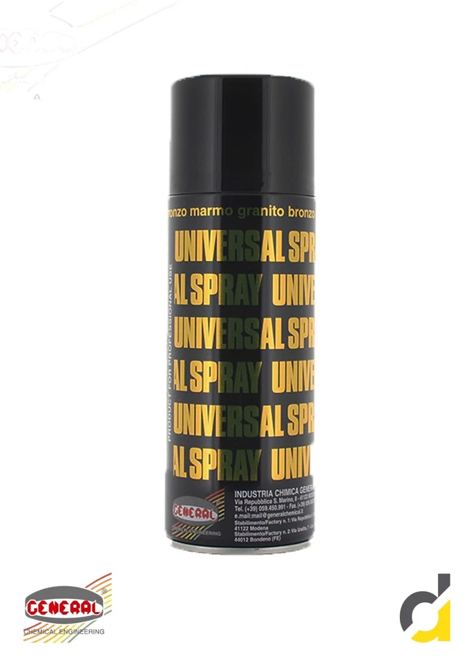 GENERAL UNIVERSAL SPRAY ML.400 lucidante per bronzo acciaio metalli - Image 1 of 1