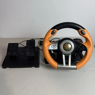 PXN V3 Pro Race Sim Gaming Steering Wheel With Pedals For PS4 PS3 PC XBOX Switch - Image 1 of 4